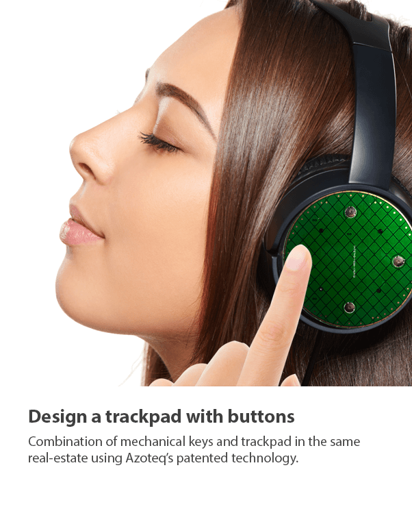 Azoteq Trackpad With Buttons